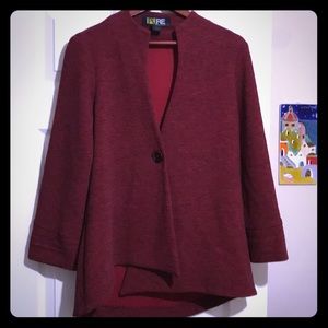 Casual Red Blazer / Jacket - Sz Medium